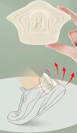 10 mm Ayarlanabilir Ayakkabı Vurma Önleyici Ve Daraltma Pedi Foam Yastık