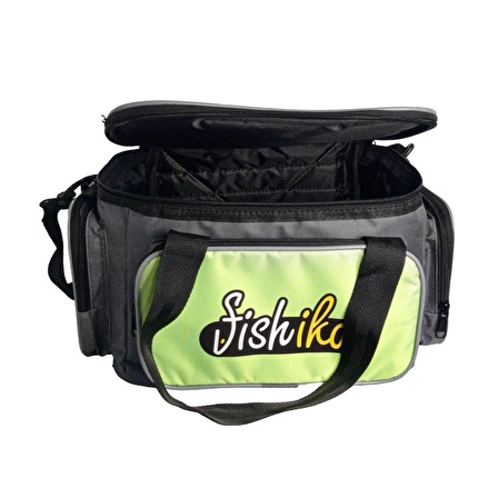 Fishika Tackle Bag Green Grey Balıkçı Malzeme Çantası