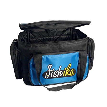 Fishika Tackle Bag Blue Black Balıkçı Malzeme Çantası