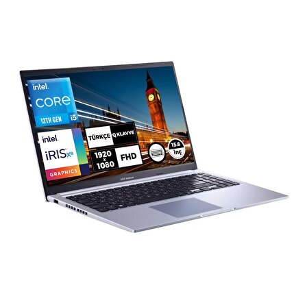 ASUS VivoBook 15 Intel Core i5-1235U 16GB 512GB SSD 15.6" FHD Freedos Taşınabilir Bilgisayar X1502ZA-EJ1068001