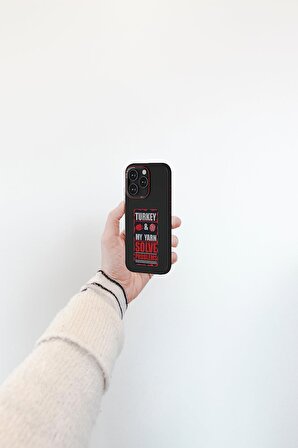 iPhone 15 Pro Uyumlu Fuchsia NFC Turkey Akıllı Arka Kapak