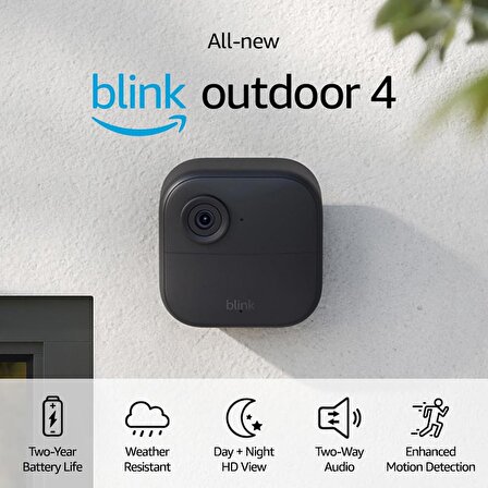 Blink Outdoor 4. Nesil Eklenti HD Güvenlik Kamerası
