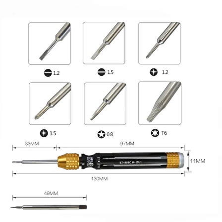 Çok Amaçlı Elektronik Tamirat Ve Bst-889 Hassas Tornavida Seti