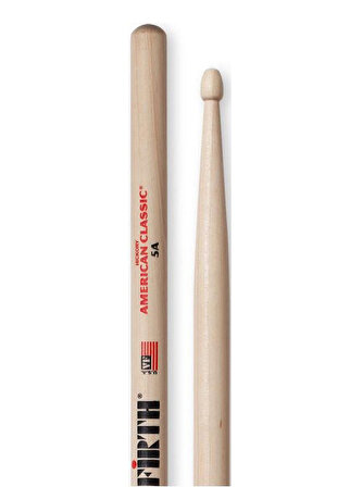 Vic Firth American Classic 5A Natural Wood 5A Natural Wood Baget