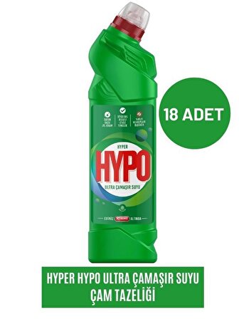 Hyper Hypo Ultra Normal Sıvı Çamaşır Suyu 18 x 750 ml
