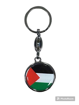 Filistin Bayraklı Anahtarlık