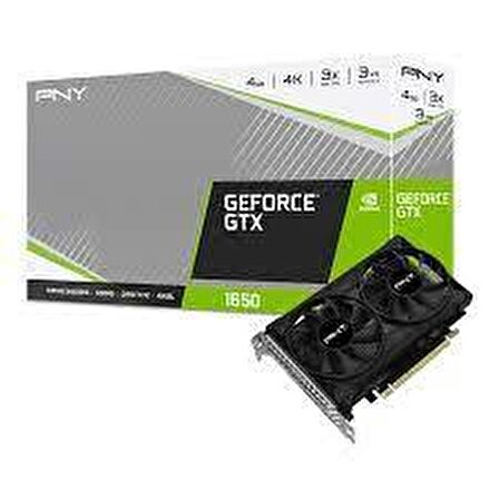 PNY GeForce GTX 1650 Dual Fan 4GB GDDR6 128 Bit Ekran Kartı