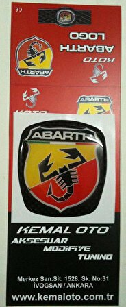 Punto Evo Abarth Logo Arka Dokunmatik