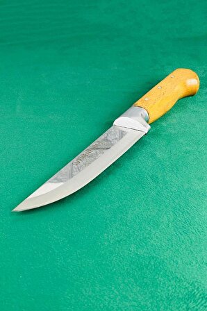 Ahşap Saplı 28 CM Sürmene Kasap Ekmek Et Doğrama Bıçağı