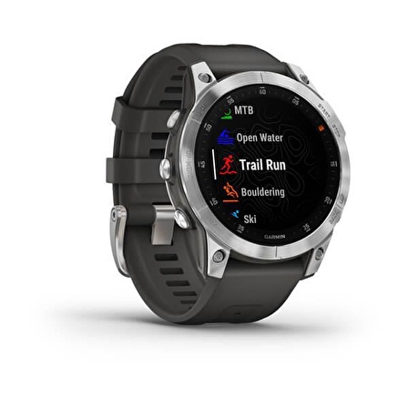 Garmin Epix - Gri-Gümüş Multispor Akıllı Saat