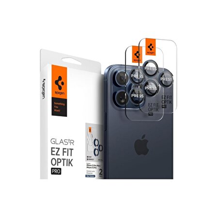 Kaliko Apple Iphone 15 Pro / 15 Pro Max / 14 Pro / 14 Pro Max Kamera Lens Camı Koruyucu Glas.Tr Ez F