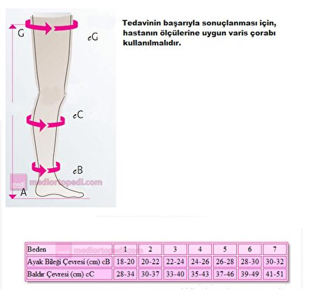 Mediven Elegance CCL2 / Dizaltı-Burnu Açık  / Ten Rengi Varis Çorabı ( L BEDEN )