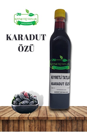 Karadut Özü 500cc 700 gr Cam Şişe