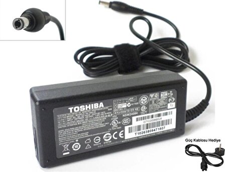 Toshiba 19v 3.42A 65W Adaptör Toshiba Şarj Cihazı pa3714u-1aca