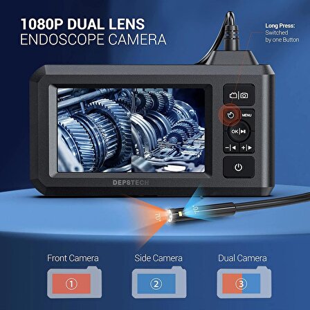 Depstech DS300 4,3" IPS LCD 5m Borescope Endoskop Kamera