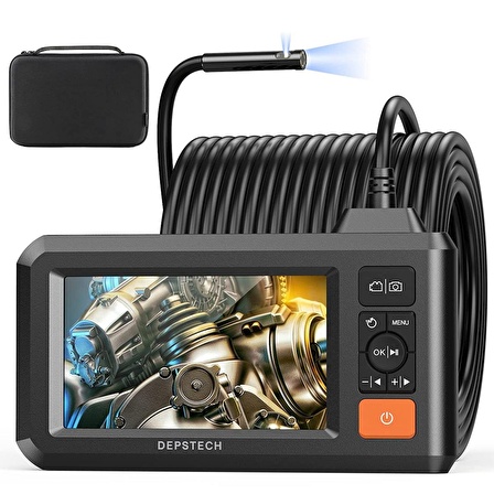 Depstech DS300 4,3" IPS LCD 15m Borescope Endoskop Kamera