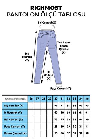 Paçaları Çift Katlı ve Yüksek Belli Cepli Kadın Kot Pantolon Skinny Jean Koyu Renkli Denim