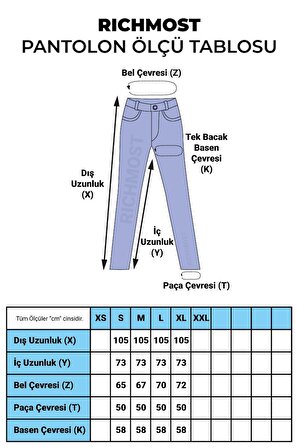 Beli Lastikli ve Bağcıklı Paçaları Yırtmaçlı Geniş Paçalı Kot Kadın Pantolon Jean Orta Mavi Denim