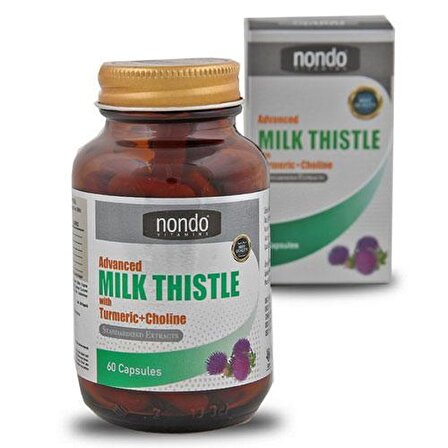 Nondo Vitamins Advanced Milk Thistle 60 Kapsül