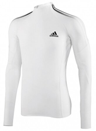 Adidas ASA CL uzun kollu yüksek yaka tişört Beyaz S Beden
