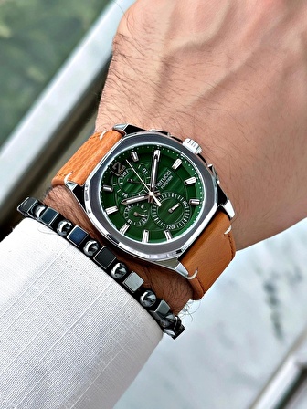 Ferrucci Function FCF.03382K.05 Deri Kordon Erkek Kol Saati