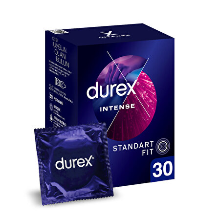 Durex Intense Uyarıcı Prezervatif 30 lu