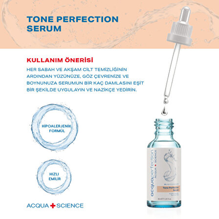 Acqua Perfection Tone Perfection Aydınlatıcı ve Leke Karşıtı Serum 30 ml