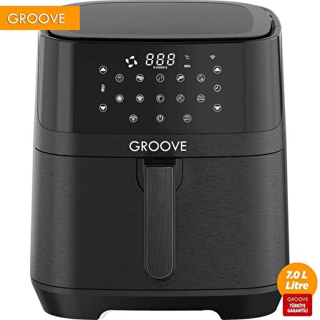 Groove Max XXL 7 lt Yağsız Airfryer Siyah
