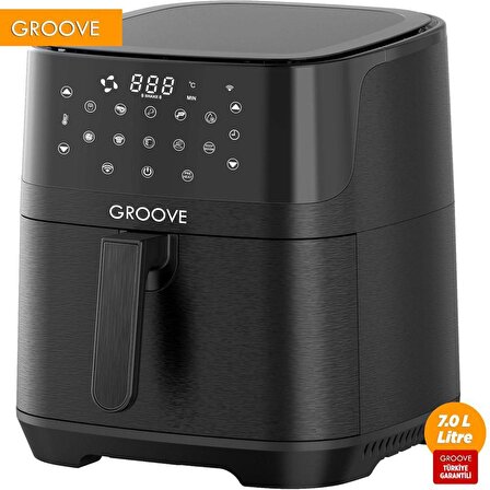 Groove Max XXL 7 lt Yağsız Airfryer Siyah