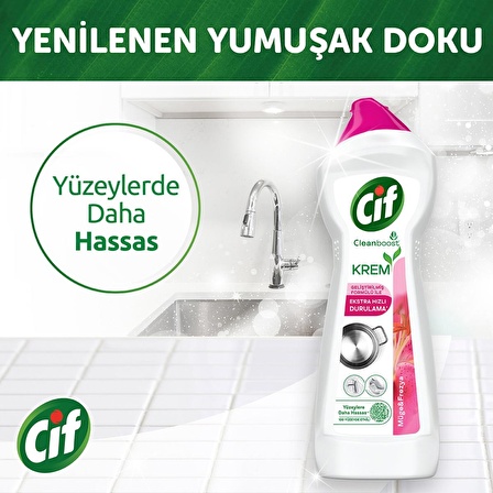 Cif Krem Frezya & Müge Çiçeği 750 Ml