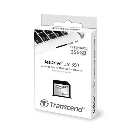 Transcend TS256GJDL350 256 GB Jetdrıve Lıte 350 95/55Mb/s Genişleme Kartı