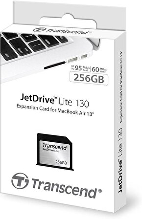 Transcend TS256GJDL130 256GB JetDriveLite 130 MBA 13" L10-E15 Macbook Hafıza Artırma Kartı
