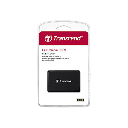 Transcend TS-RDF9K2 RDF9K2 USB 3.1  CF Micro SDHC Micro SDXC SDHC SDXC Kart Okuyucu