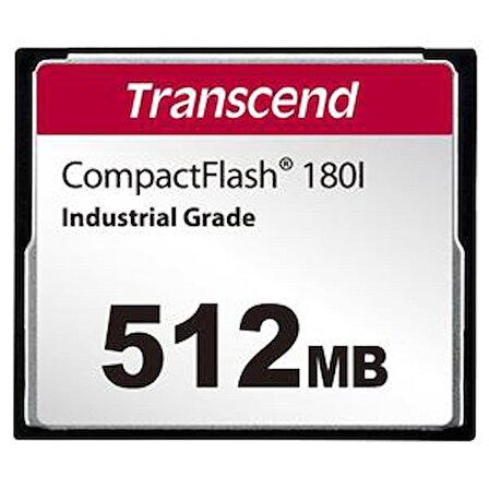 Transcend TS512MCF180I 512 MB CF180I Industrial Hafıza Kartı