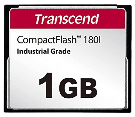 Transcend TS1GCF180I 1 GB CF180I Industrial CompactFlash Hafıza Kartı