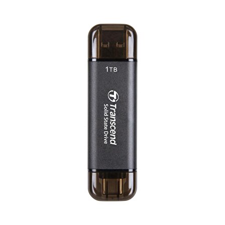 Transcend TS1TESD310C 1TB, External SSD, ESD310C,USB 10Gbps, Type C/A, Black