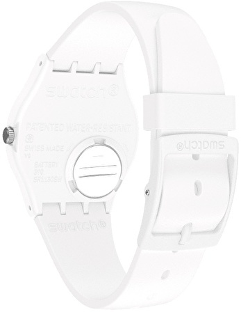 Swatch So31w100 THINK TIME WHITE Kol Saati