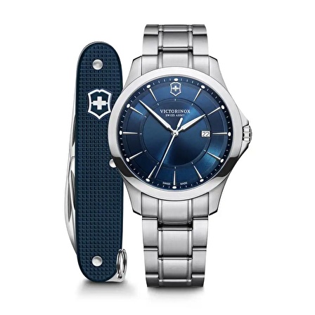 Victorinox Swiss Army 241910.1 Alliance Saat + Çakı Seti