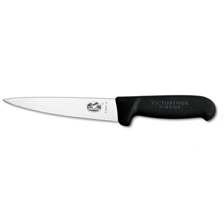 Victorinox 5.5603.14 14cm Sivri Uçlu Siyah Kasap Sıyırma Bıçağı