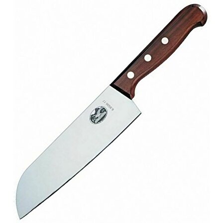 Victorinox 6.8500.17G 17 Cm Gül Ağacı Saplı Santoku Bıçağı, Kutulu