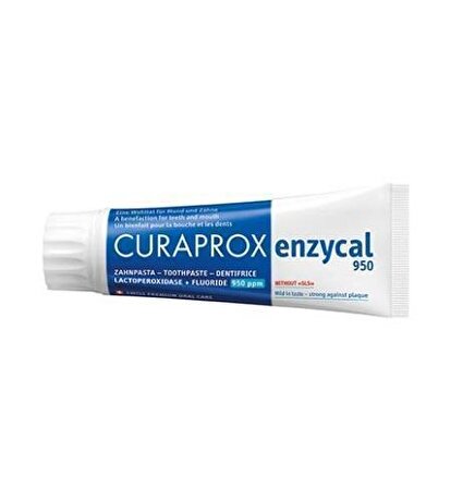 Curaprox Enzycal 950 Çürüklere Karşı Diş Macunu 75 ml 