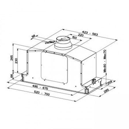 FABER In-Lıght Ev8+ Wh Matt A70