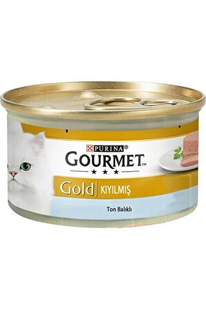 ProPlan Gourmet Gold Kiyilmis Ton Balikli Kedi Konservesi 85 Gr 12 Adet