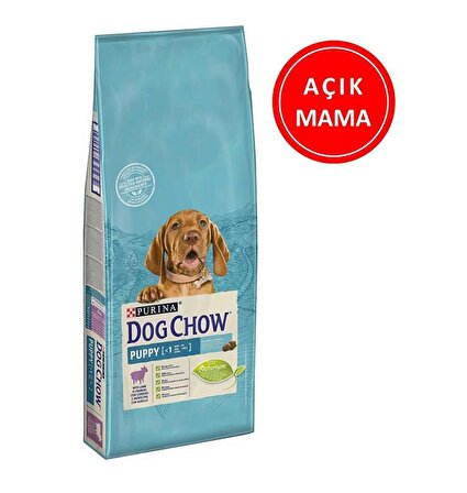 Purina Dog Chow Puppy Lamb Kuzulu Pirinçli Yavru Köpek Maması 1 kg AÇIK