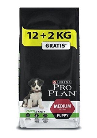 Pro Plan Medium Puppy Tavuklu 12 kg + 2 kg Orta Irk Yavru Köpek Maması