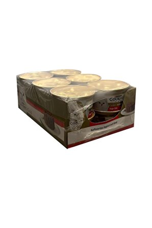 Gourmet Gold Savory Cake Sığır Etli Yetişkin Kedi Konservesi 12x85gr