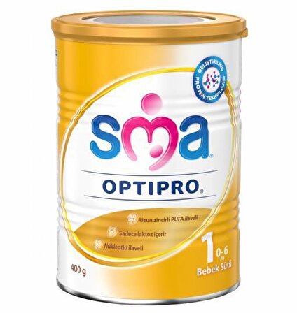  SMA Optipro 1 Bebek Sütü 0-6 Ay 400 g