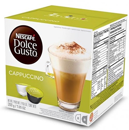 Nescafe Dolce Gusto Coffee Cappuccino 16 Kapsül