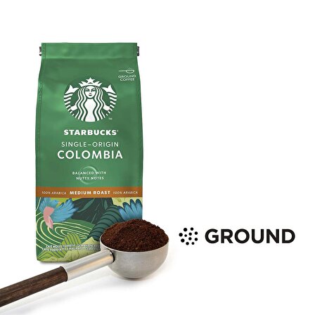 Starbucks Single Origin Colombia Öğütülmüş Kahve 200 Gr