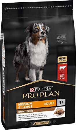 Proplan Duo Delice Taze Parça Etli Yetişkin Köpek Maması 10 kg